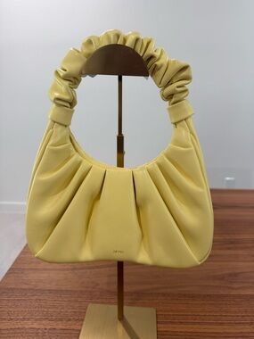 JW PEI Lemon Ruched Handle Shoulder Bag